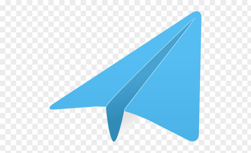 Paper Plane Triangle Sky Aqua Wing PNG