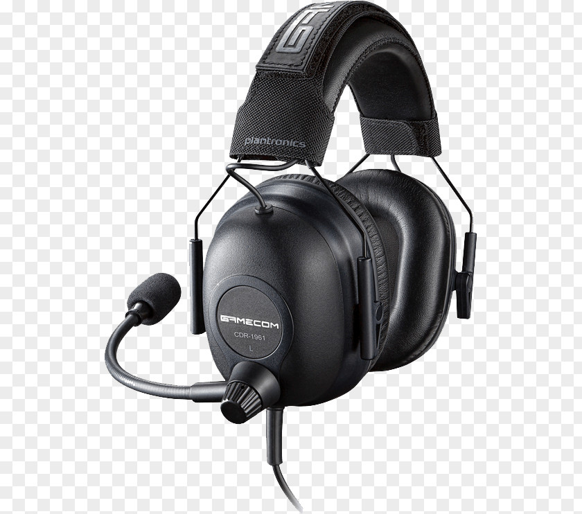 Plantronics Gaming Headset GameCom Commander Pro 1 Game.com PNG