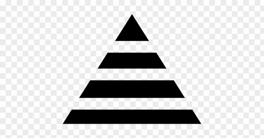 Triangle Black And White Shape PNG