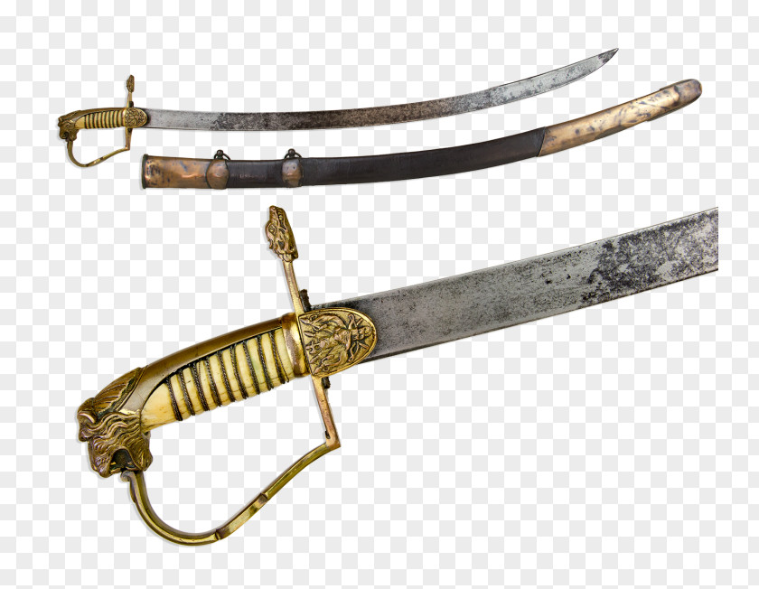 Weapon Sabre Dagger Bowie Knife Blade Scabbard PNG