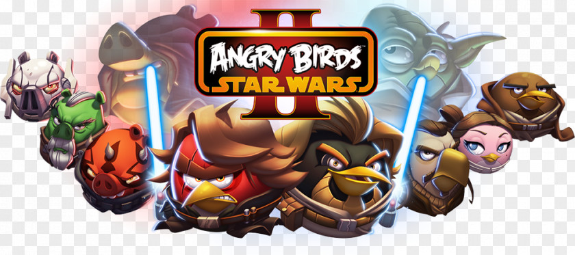 Angry Birds Star Wars II Mace Windu Anakin Skywalker Palpatine PNG