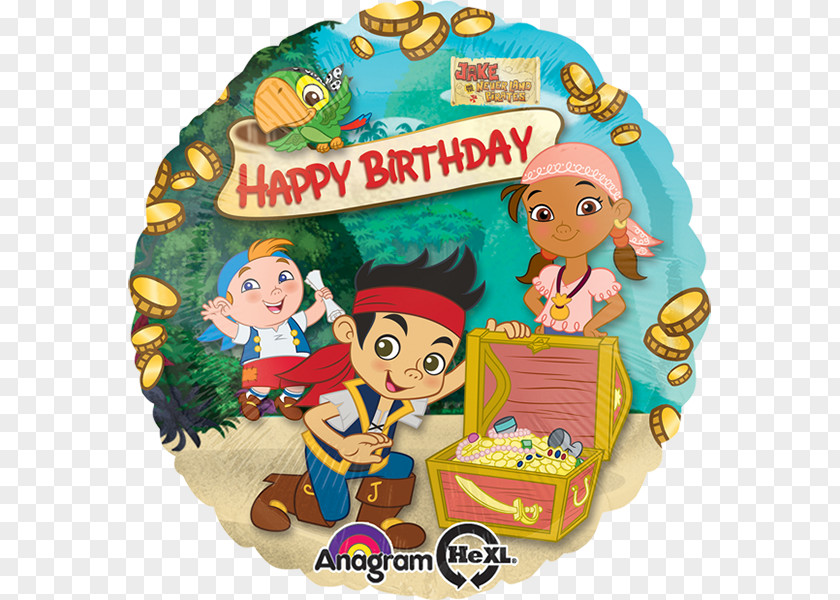 Birthday Marina The Mermaid Neverland Balloon Piracy PNG