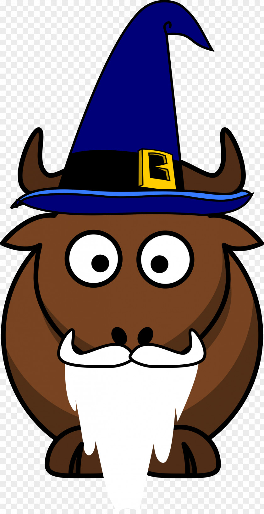 Wildebeest Cartoon GNU Clip Art PNG