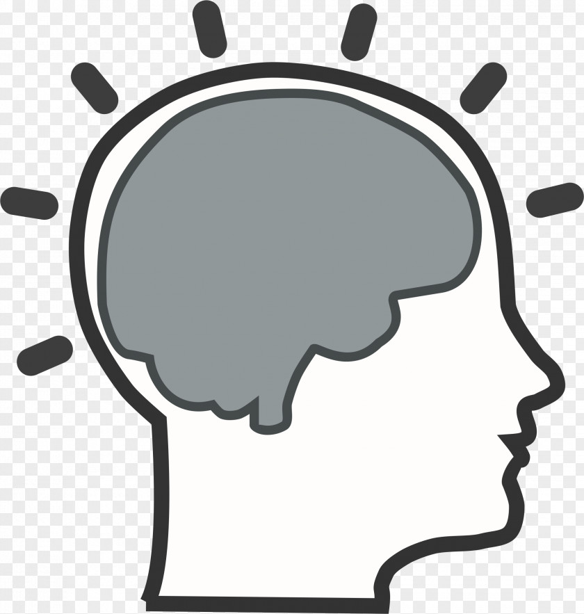 Brain Cliparts Black And White Clip Art PNG
