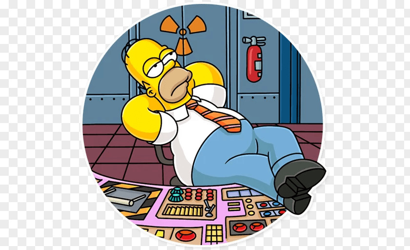 Itchy And Scratchy Poochie Homer Simpson Sticker Telegram Illustration Cartoon PNG