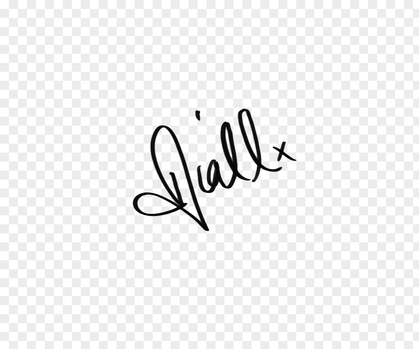One Direction Signature Text PNG