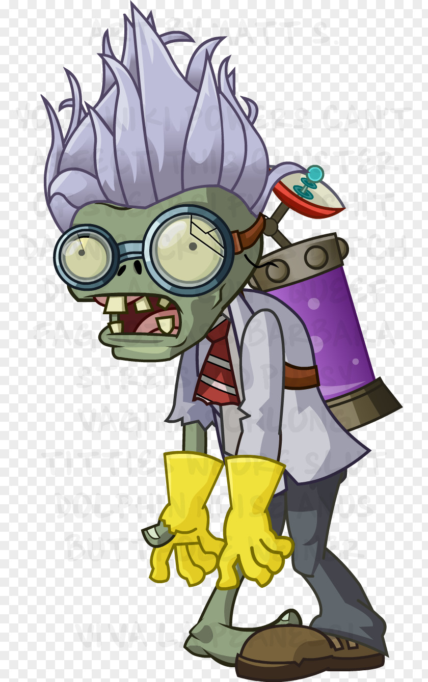 Plants Vs Zombies Garden Warfare 2 Concept Art Vs. Zombies: 2: It's About Time Scientist PNG