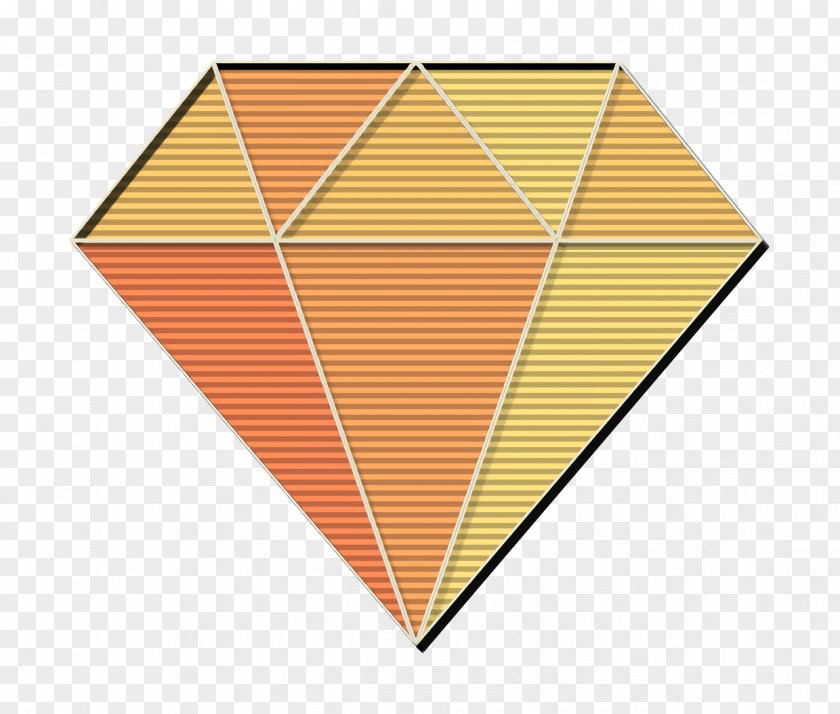 Symmetry Cone Diamond Icon Web Design PNG