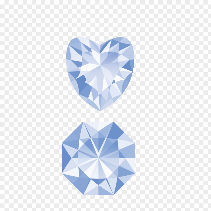 Vector Crystal Jewelry Material Sapphire Diamond Jewellery PNG