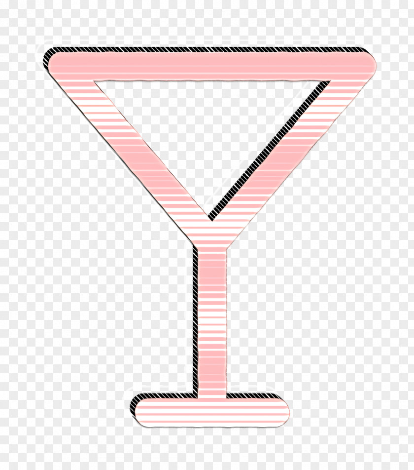 Bar Glasses And Bottles Icon Pub Martini Glass PNG