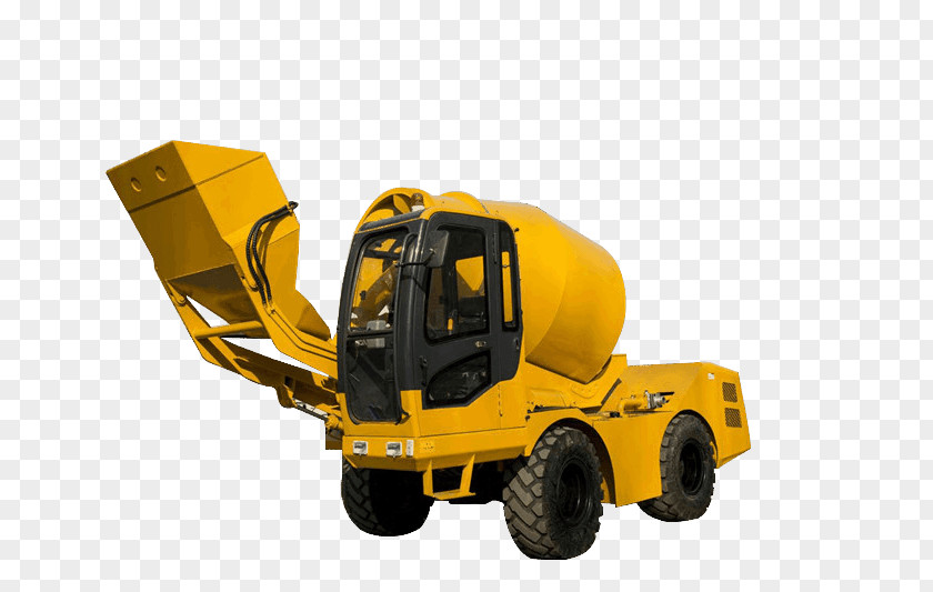 Concrete Mixer Cement Mixers Reversing Drum Betongbil Mixing PNG