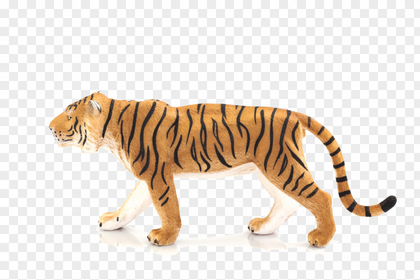 Tiger Bengal Cat Toy Animal Figurine PNG