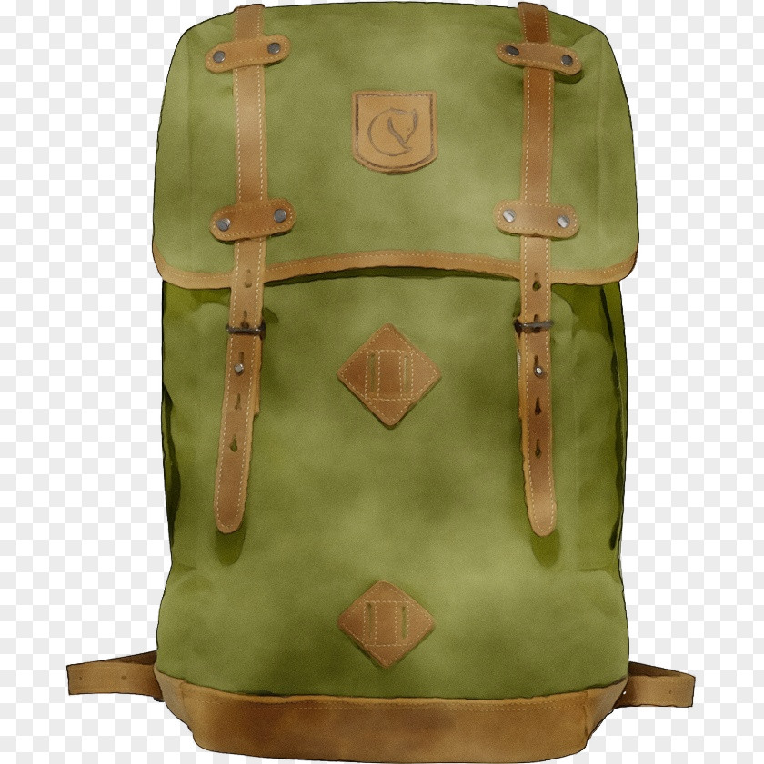 Bag Baggage Green Handbag Khaki PNG