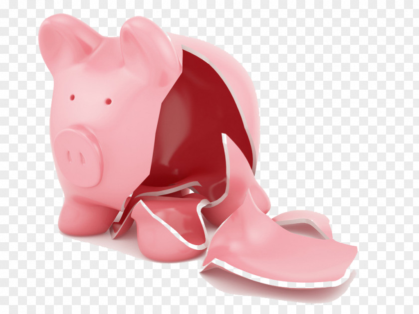 Broken Bankrupt Bank Of Bankruptcy Piggy Stock Photography Money Clip Art PNG