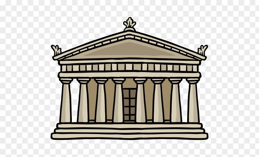Greek Columns Parthenon Monument PNG