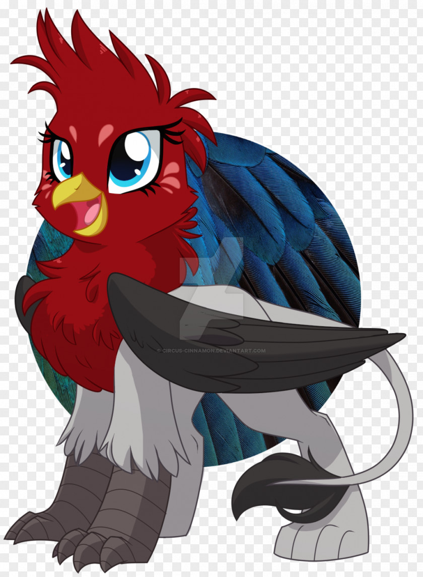 Griffin Macaw Legendary Creature PNG