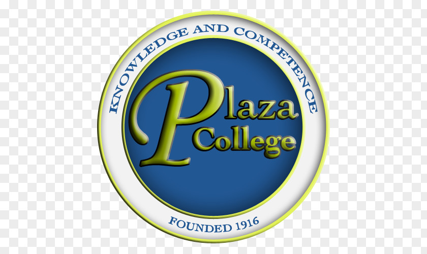 National Secondary School Logo Plaza College Label Font PNG