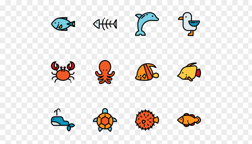 Animals Sea Beak Line Clip Art PNG