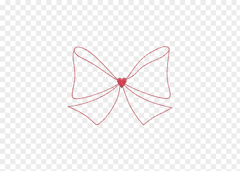Design Pink M Bow Tie Line PNG