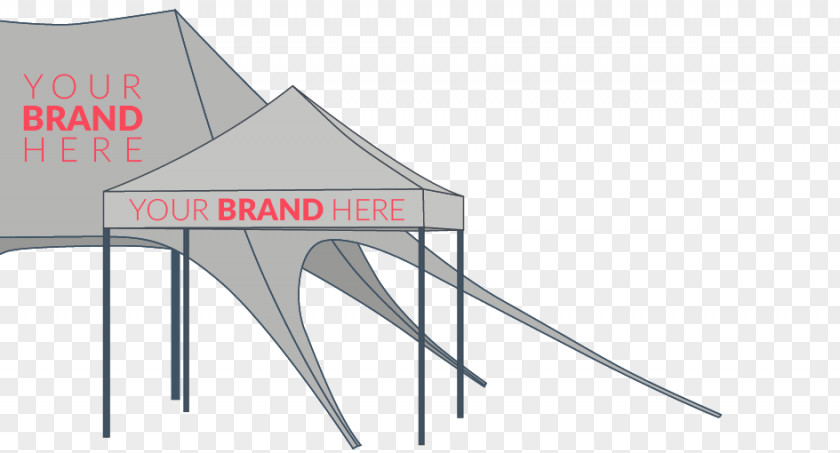 Stretch Tents Line Angle Font PNG