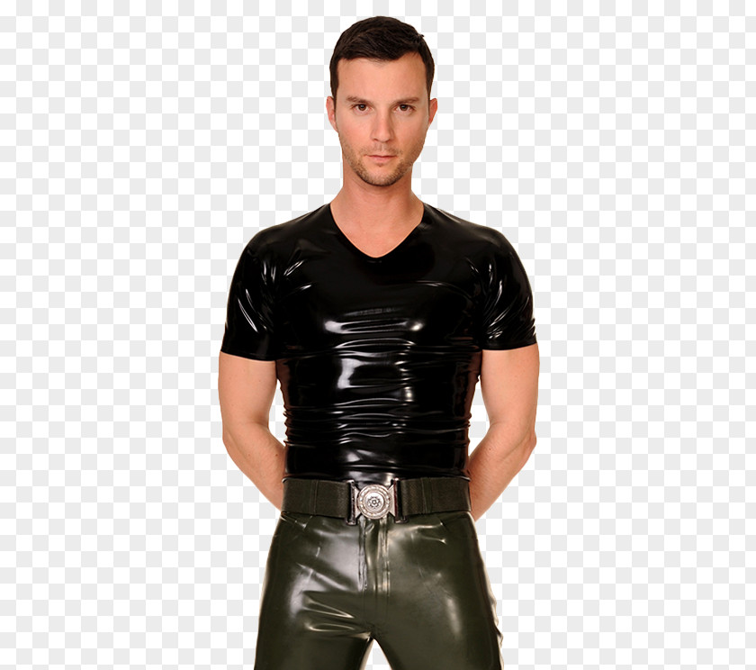 T-shirt Form-fitting Garment Clothing Latex PNG