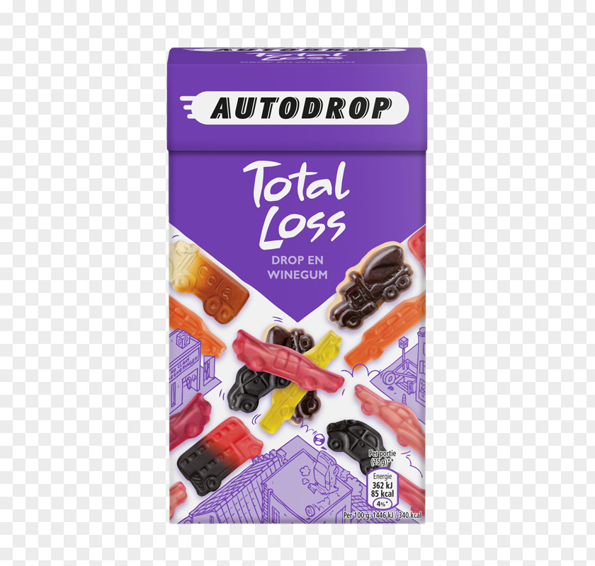Total Loss Liquorice Autodrop Car Gummi Candy PNG