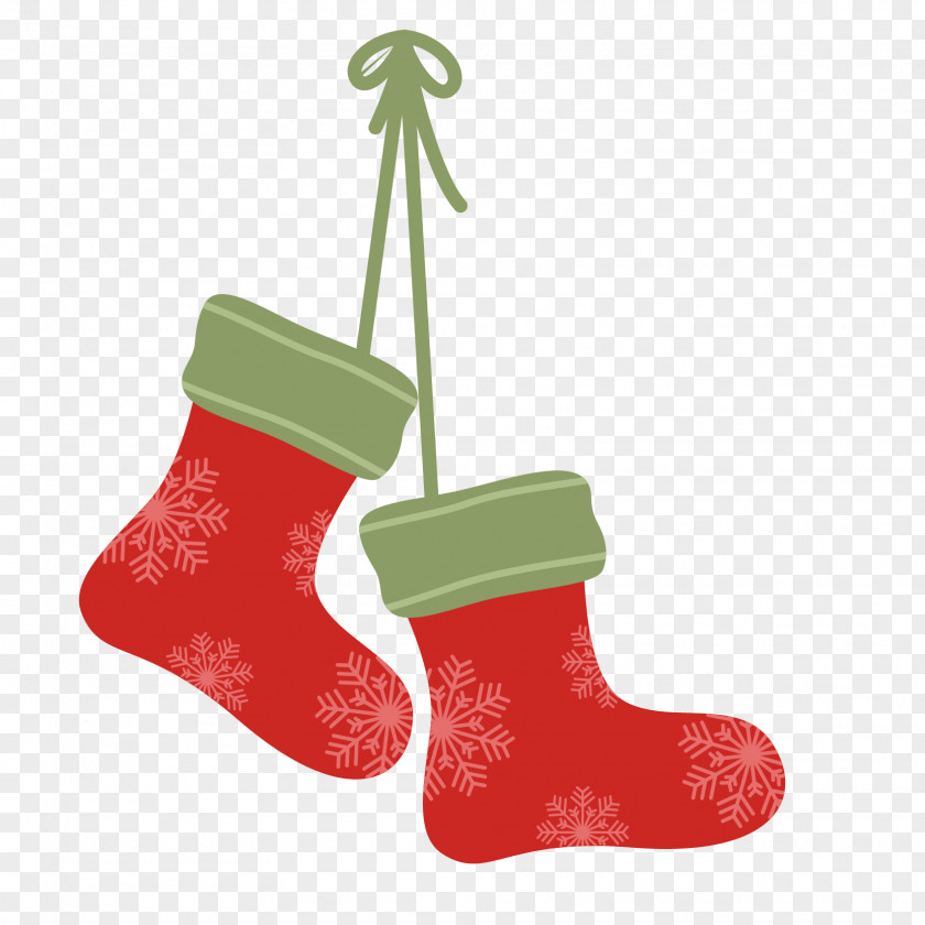 Vector Christmas Socks Stocking Clothing Euclidean Sock PNG