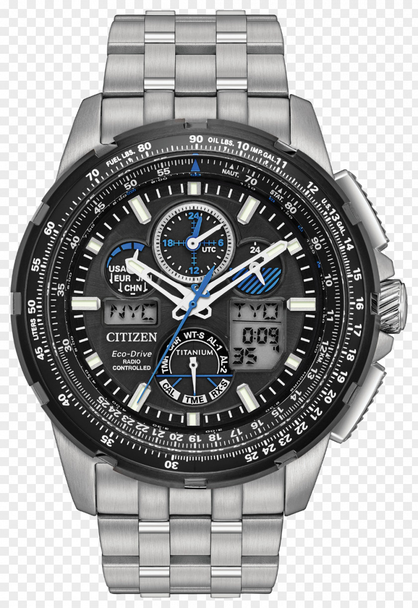 Watch CITIZEN Men's Eco-Drive Navihawk A-T Chronograph Citizen Holdings PNG