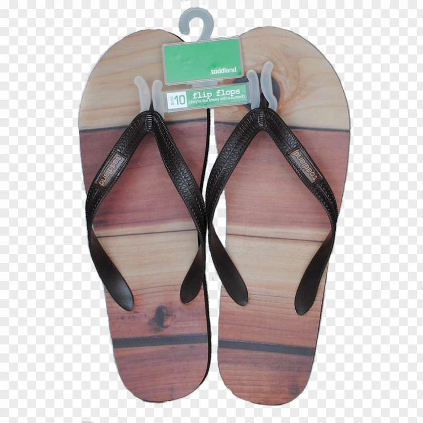 Wooden Planks Flip-flops Slipper PNG