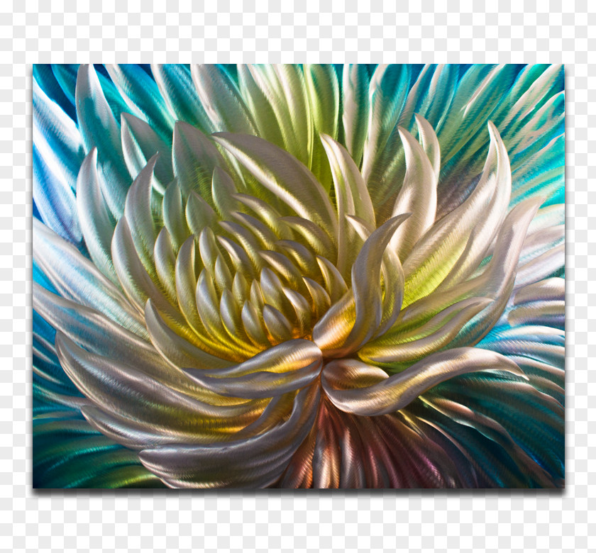 Anemone Modern Art Painting Artwall Abstract PNG