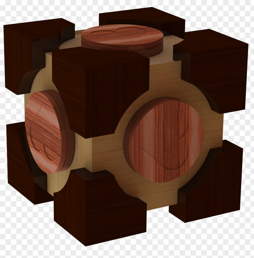 Companion Cube Puzzle Box PNG