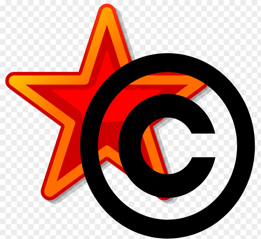 Copyright Logo Brand Symbol Yellow PNG