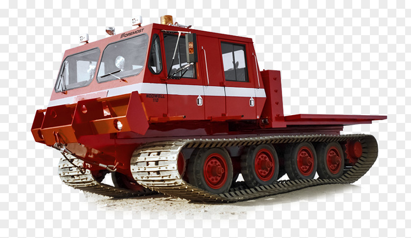 Drilling Rig Truck Motor Vehicle Continuous Track Car Bandvagn PNG