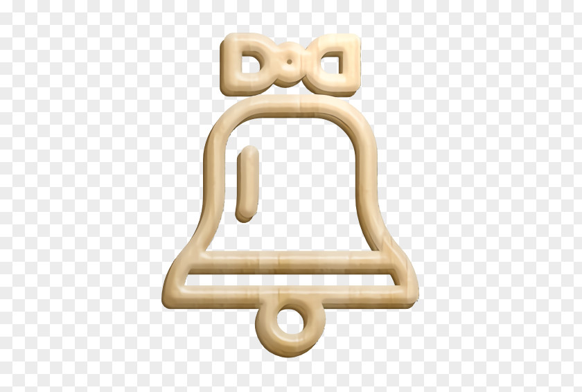 Metal Wood Bell Icon Chistmas Gift PNG