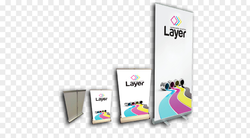 Roll Up Banners Brand Banner Logo Technology PNG