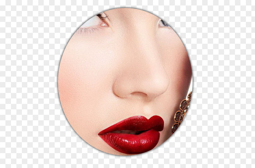 Lipstick Eyelash Lip Gloss Cheek PNG