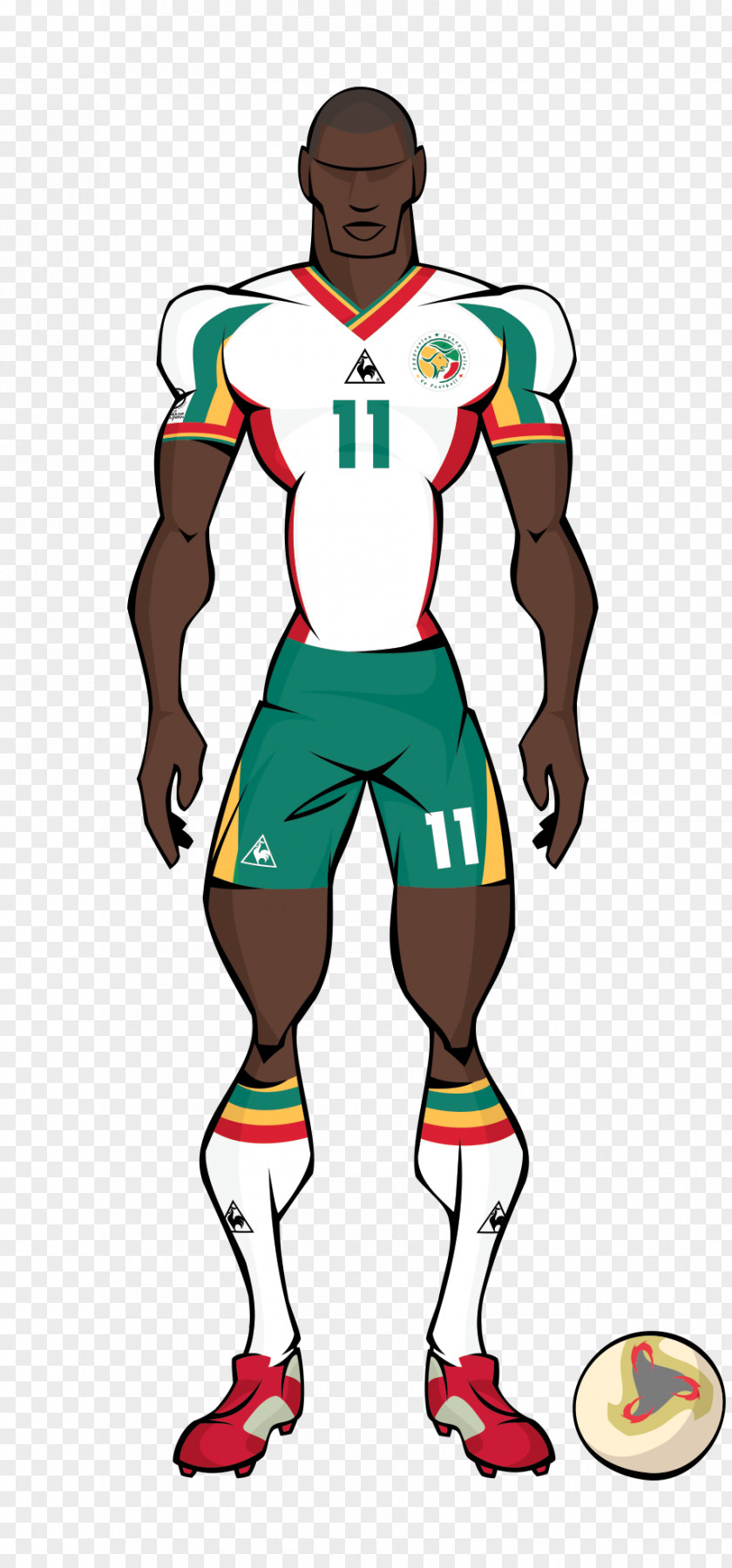 Oliver Kahn Senegal National Football Team 2002 FIFA World Cup En La Copa Mundial De Fútbol Player Kit PNG