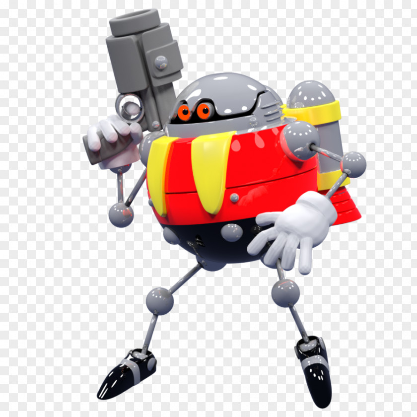 Robot Doctor Eggman Egg Robo Sonic R Mania PNG