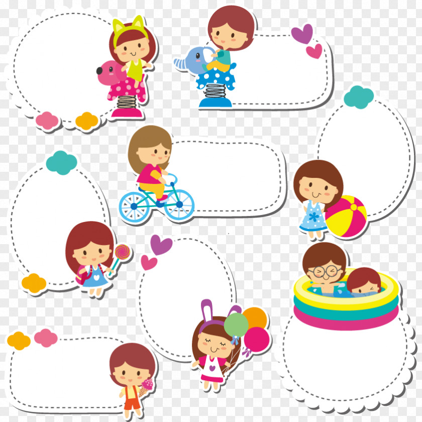 Vector Paper Notes Children Child Royalty-free Clip Art PNG