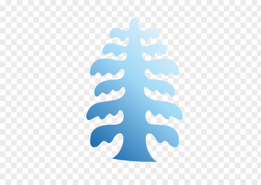 Vector Snow Tree Pictures Christmas Tree, Silhouette PNG
