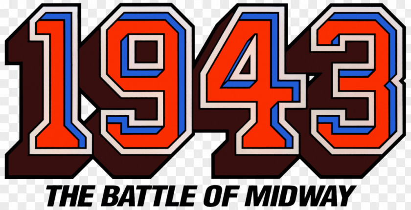Arcade Logo 1943: The Battle Of Midway Battlefield 1943 Game Recreation PNG