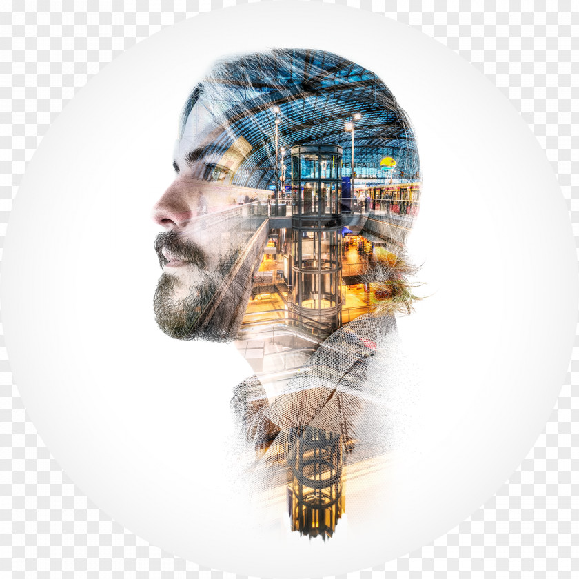 Double Exposure Effects Digital Photography Street PNG