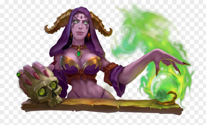 Enchantress Purple Violet Figurine Character Fiction PNG