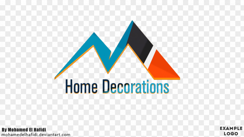 Home Decoration Title Logo Brand Line PNG