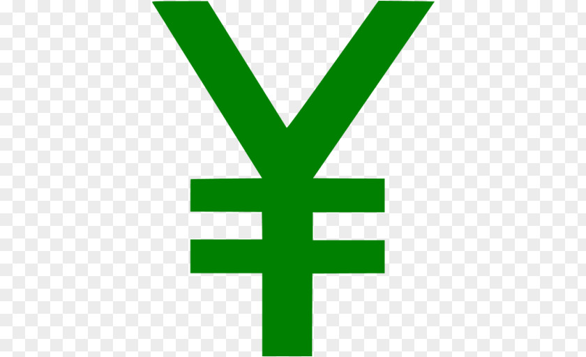 Olive Yen Sign Japanese Money PNG