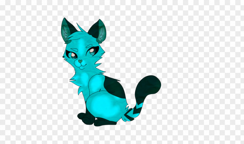Rock Sugar Canidae Dog Figurine Character Turquoise PNG