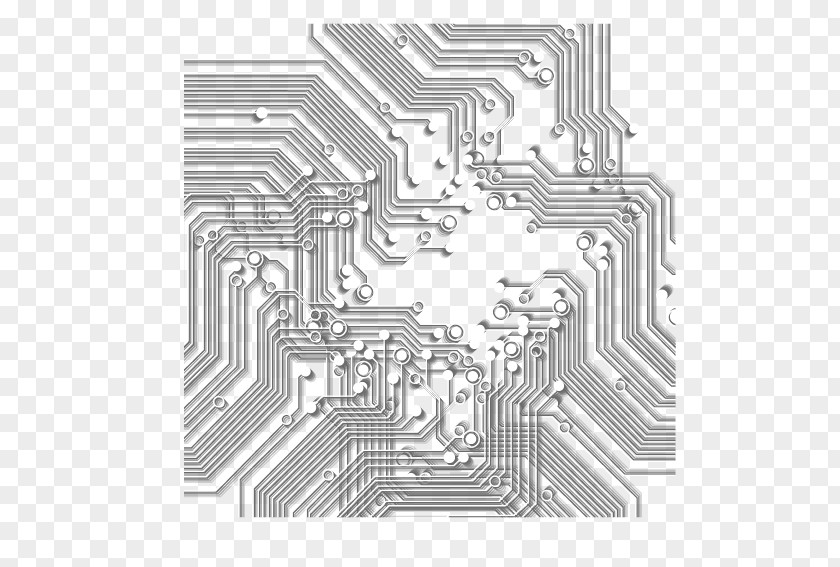 Science And Technology Shading Download Structure Maze Pattern PNG