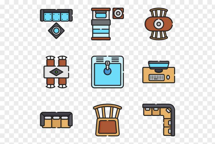 Top View Furniture Kitchen Sink Share Icon Clip Art PNG