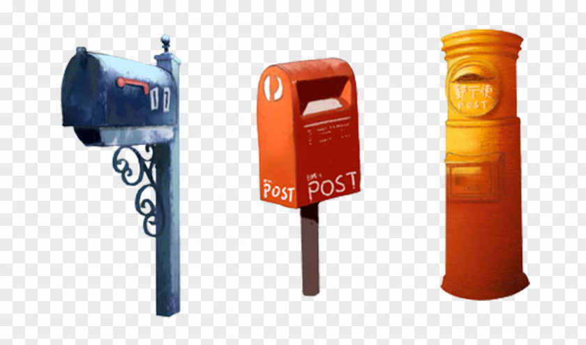 Various Mailbox Mail Post Box Post-office PNG