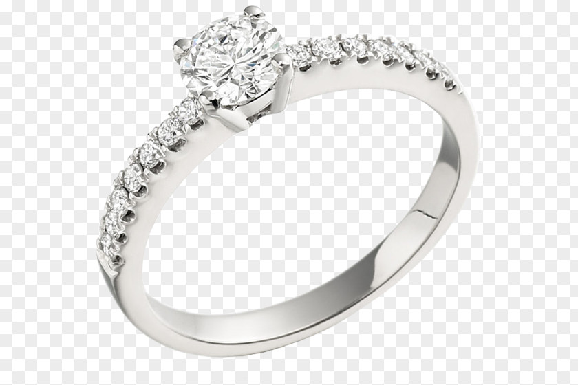 Wedding Ring Silver Jewellery Diamond PNG